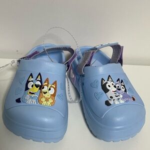 Kids Cartoon Character Slippers - Light Blue